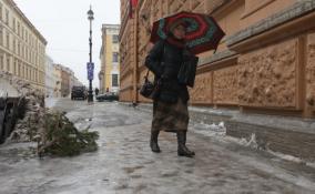 Синоптики предупредили жителей Петербурга и Ленобласти о ледяном дожде и очень скользких дорогах 21 декабря