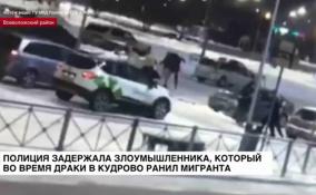 Полиция задержала злоумышленника, который во время драки в Кудрово ранил мигранта