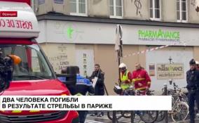 В результате стрельбы в Париже погибли 2 человека