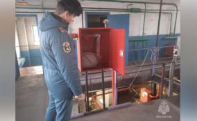 Сотрудники МЧС проверили степень обеспечения пожарной безопасности в котельной Пашского сельского поселения