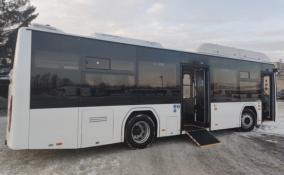 В Ленинградской области более 45 новых автобусов вышли на маршруты