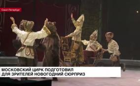 Большой Московский цирк приехал в культурную столицу с новогодним подарком