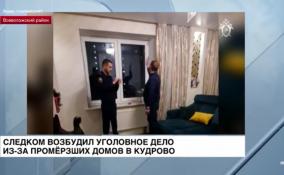Следком возбудил уголовное дело из-за промерзших домов в Кудрово