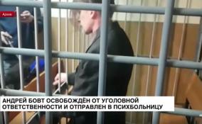 Андрей Бовт освобожден от уголовной ответственности и отправлен в психбольницу