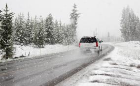 Водителей Ленобласти предупредили о тумане и скользких дорогах с 23 по 25 января