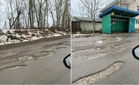 Жители Всеволожского района пожаловались на ямы на автодороге “Кола”