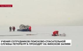 На Финском заливе проходят учения спасателей