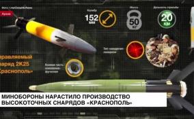 Минобороны России нарастило производство высокоточных снарядов «Краснополь»
