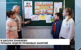 В школах Енакиево прошла неделя правовых занятий