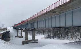Реверсивное движение ввели на мосту через реку Яндеба