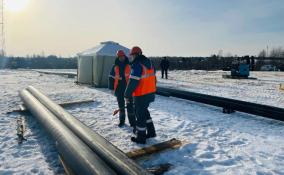 От поселка Мга в Ленобласти строят 30-километровый газопровод