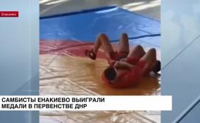 Самбисты Енакиево выиграли медали в первенстве ДНР