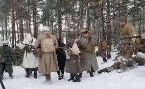 Военно-историческую реконструкцию "Битва за Сталинград" провели в Сестрорецке