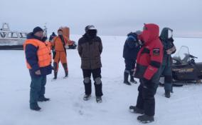 Ледовую обстановку на акватории Ладожского озера проконтролировали спасатели из Новой Ладоги