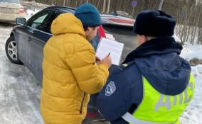 За неделю на трассе "Кола" в Волховском районе выявили более 50 водителей-нарушителей