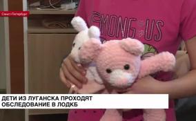 Дети из Луганска проходят обследование в ЛОДКБ