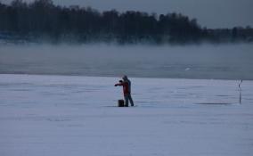 Труп пожилого рыбака нашли на оторвавшейся льдине в Сосновом Бору