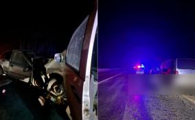 Два водителя погибли в лобовом ДТП в Гатчинском районе