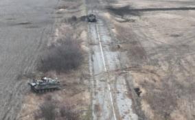 Разгром колонны американской бронетехники российскими войсками попал на видео