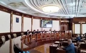 Коллегия комитета по топливно-энергетическому комплексу Ленобласти проходит в Доме правительства