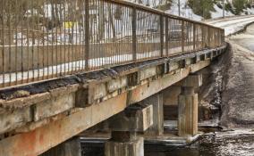 Мост через Оредеж в Сиверском закроют до ноября