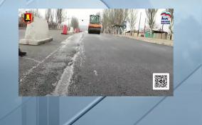 В Енакиево отремонтировали дорожное полотно на улице Магистральной