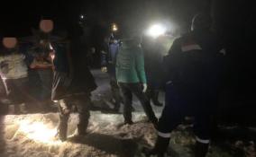 Субботним вечером спасатели разыскивали пятерых человек в лесу под Тосно