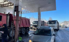 На Дороге Жизни в Ленобласти проверяют перевозчиков строительных отходов