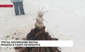 В Санкт-Петербурге прошло третье закликание весны