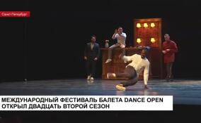 XXII Международный фестиваль балета Dance Open открылся на сцене Александринского театра