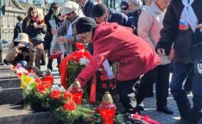 В Гатчине почтут память узников фашистских концлагерей в рамках акции "Мы родом не из детства, из войны…" 14 апреля
