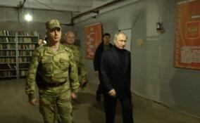 Путин посетил штаб группировки войск «Днепр» на херсонском направлении