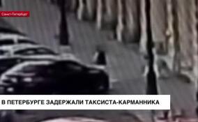Петербургские полицейские рассказали о поимке таксиста-карманника