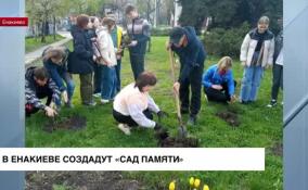 В Енакиево создадут «Сад памяти»