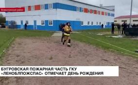 Во Всеволожском районе самая молодая пожарная часть Леноблпожспаса отмечает юбилей
