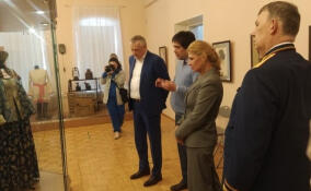 Александр Дрозденко посетил музей Ивана Билибина в Ивангороде