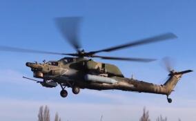Два летчика погибли при крушении военного вертолета Ми-28 в Крыму