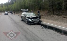 В результате ДТП на трассе у поселка Кирилловское погибла мотоциклистка
