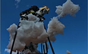Фоторепортаж ЛенТВ24: Мурино принимает международные соревнования среди звеньев газодымозащитной службы