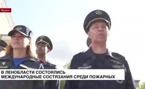 Ленинградская область приняла международные соревнования пожарных