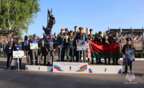 Команда Ленобласти стала победителем международных соревнований среди звеньев газодымозащитной службы