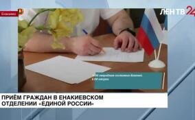 В енакиевском отделении партии «Единая Россия» прошел прием граждан