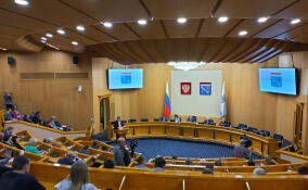 Губернатор Ленобласти проводит встречу с депутатами Законодательного собрания