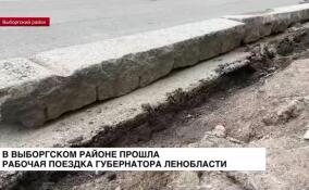Александр Дрозденко оценил ход ремонта выборгских дорог