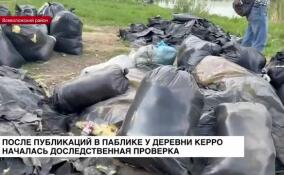Несанкционированная свалка на территории Куйвозовского сельского поселения взята на контроль