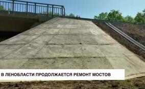 В Ленобласти продолжается ремонт мостов