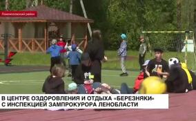 Зампрокурор Ленобласти инспектирует Центр оздоровления и отдыха «Березняки»