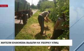 Жители Енакиево вышли на уборку улиц