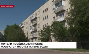 Главный прокурор Ленобласти назначил проверку после репортажа ЛенТВ24 о перебоях с водой в поселке Ленинское