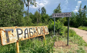 Жители деревни Грабково дождались автобусной остановки и указателя